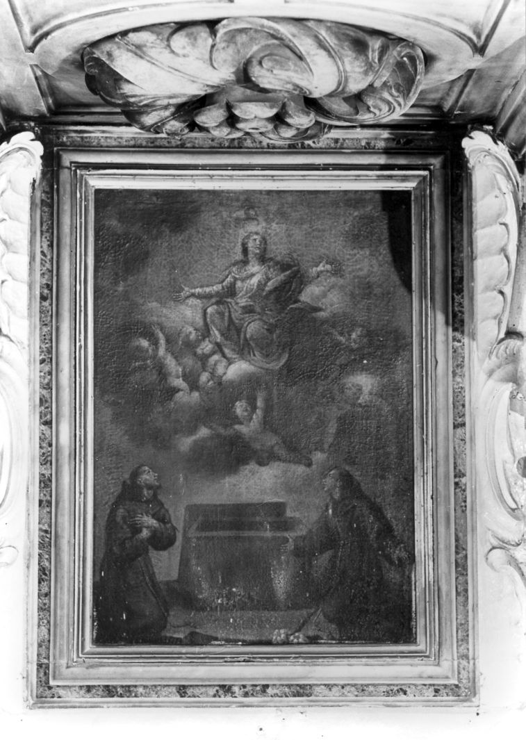 Madonna Assunta e Santi (dipinto) - ambito campano (prima metà sec. XVIII)