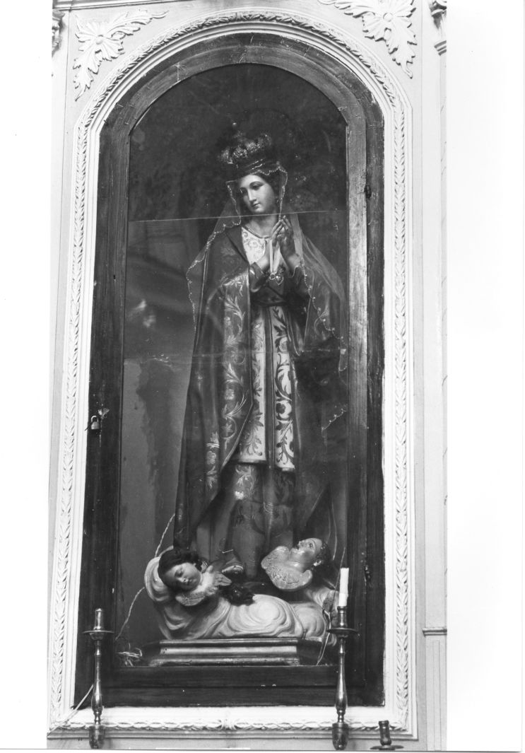 Immacolata Concezione (statua) - bottega campana (prima metà, seconda metà sec. XVIII, sec. XVIII)
