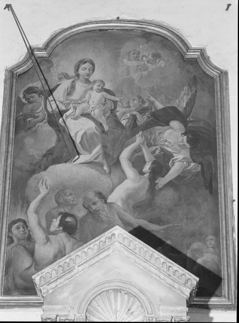 Madonna della Misericordia (dipinto) - ambito campano (sec. XIX)