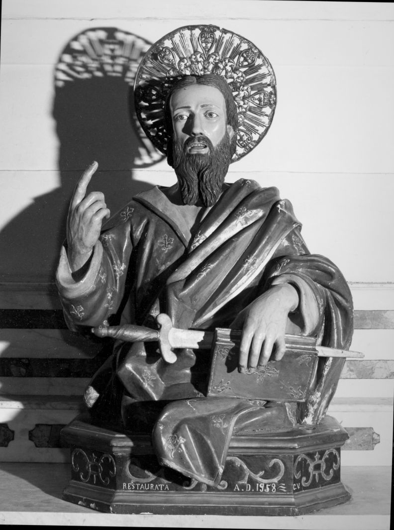 San Paolo (busto) - bottega campana (sec. XIX)