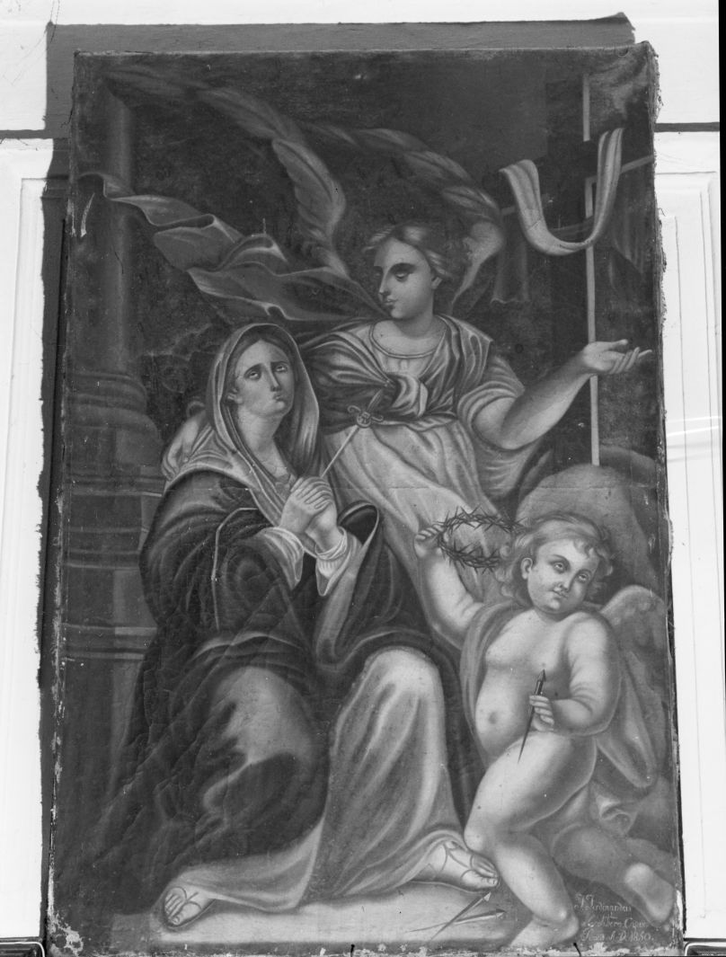 Annunciazione (dipinto) - ambito campano (sec. XIX)