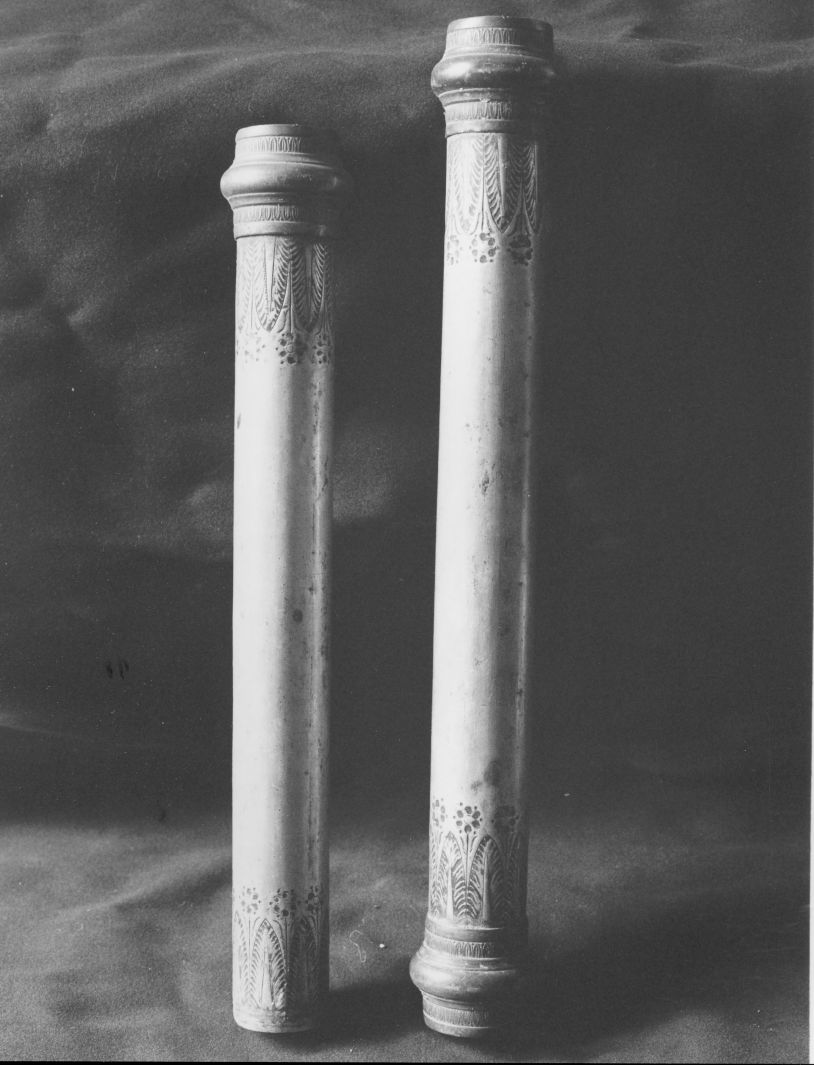 pastorale, frammento - bottega campana (sec. XIX)