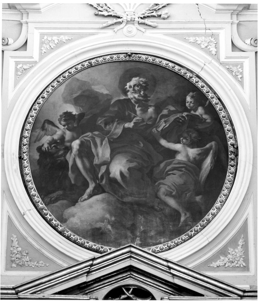 San Marco Evangelista (dipinto) di Solimena Francesco detto Abate Ciccio (inizio sec. XVIII)