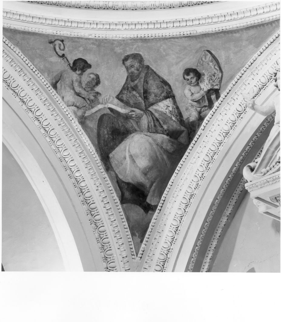 Sant'Ambrogio (dipinto) di Solimena Angelo (sec. XVII)