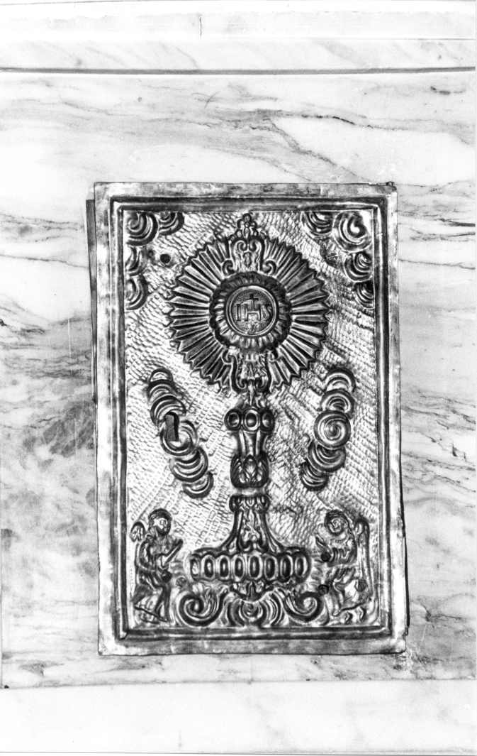 sportello di tabernacolo - bottega campana (prima metà sec. XX)