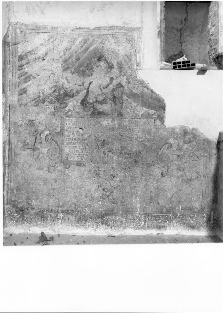 decorazione pittorica - ambito campano (sec. XVIII)