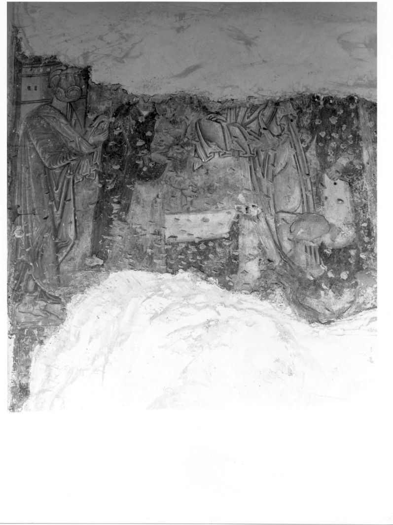 presentazione di Gesù al tempio (dipinto) - ambito campano (sec. XII)