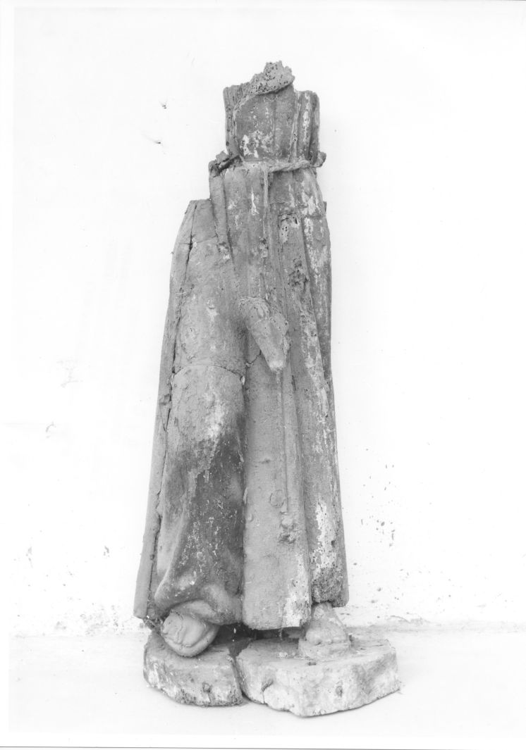 Santo (statua) - bottega campana (secc. XV/ XVI)
