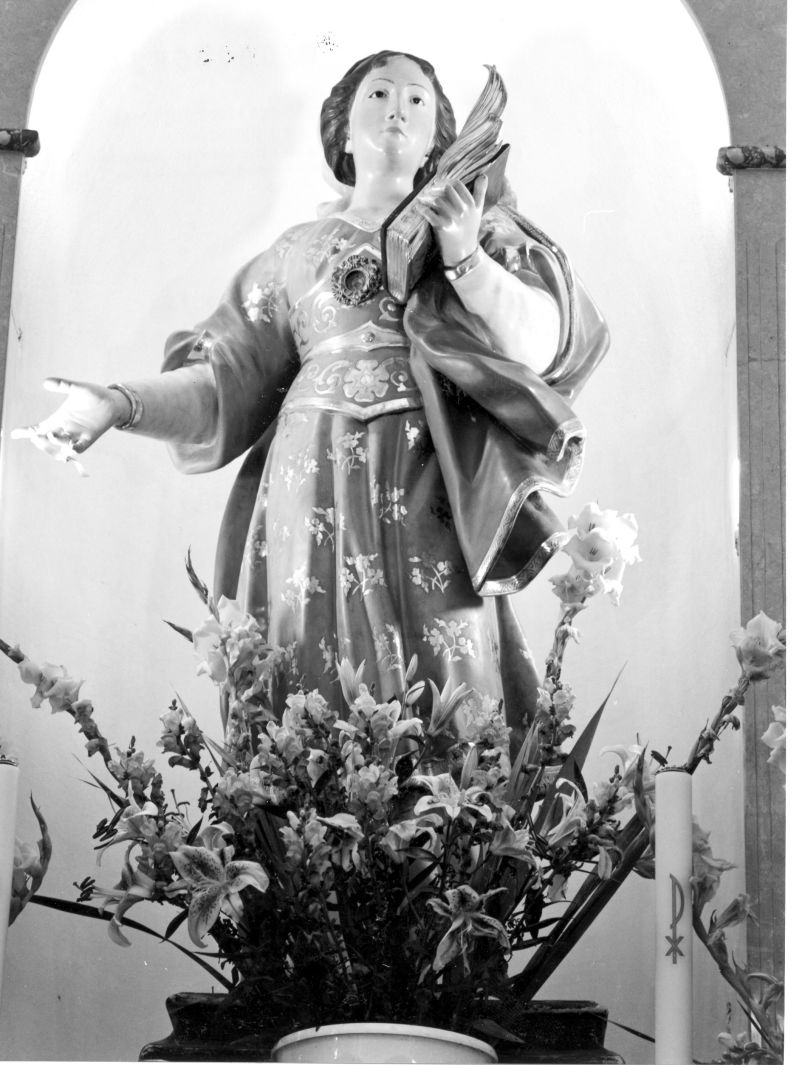 Santa Veneranda (statua) - bottega campana (secondo quarto sec. XVIII)