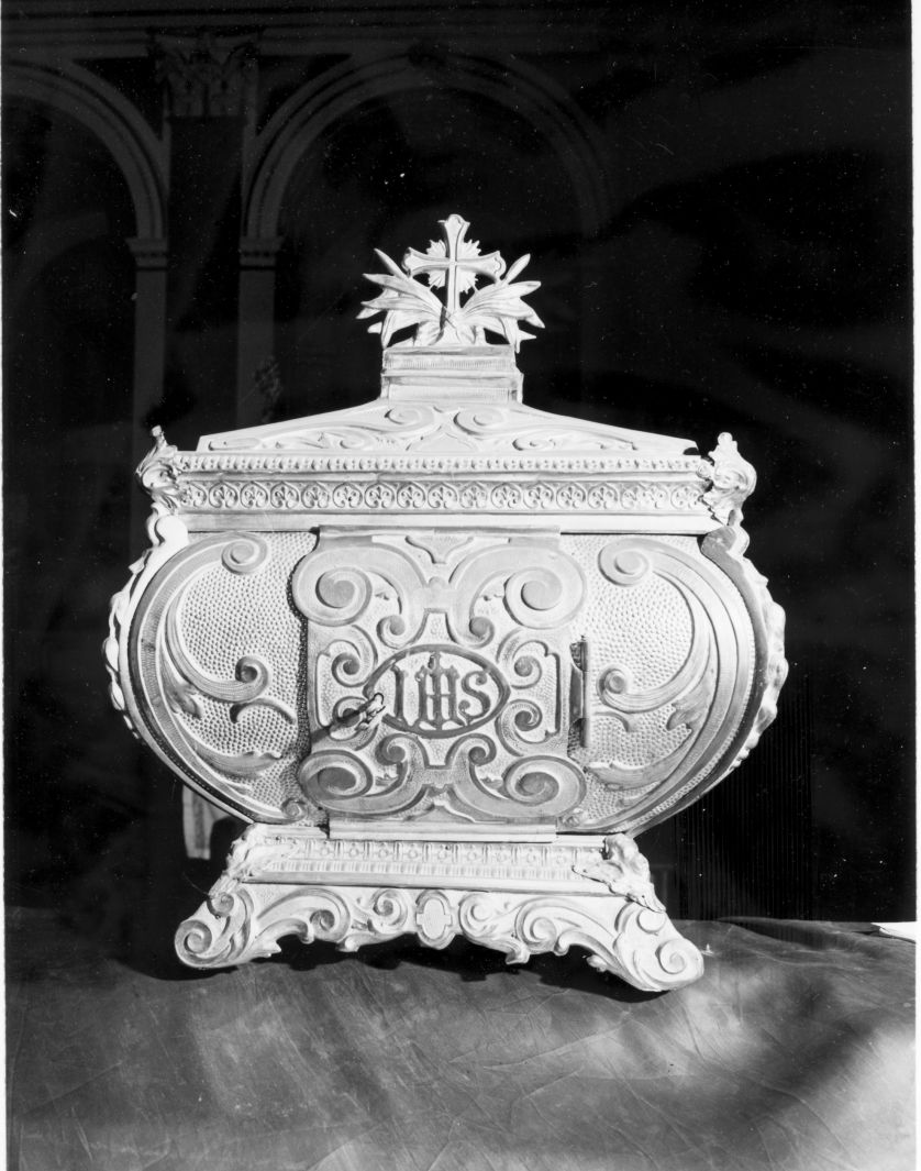 urna - a sarcofago - bottega campana (fine sec. XIX)