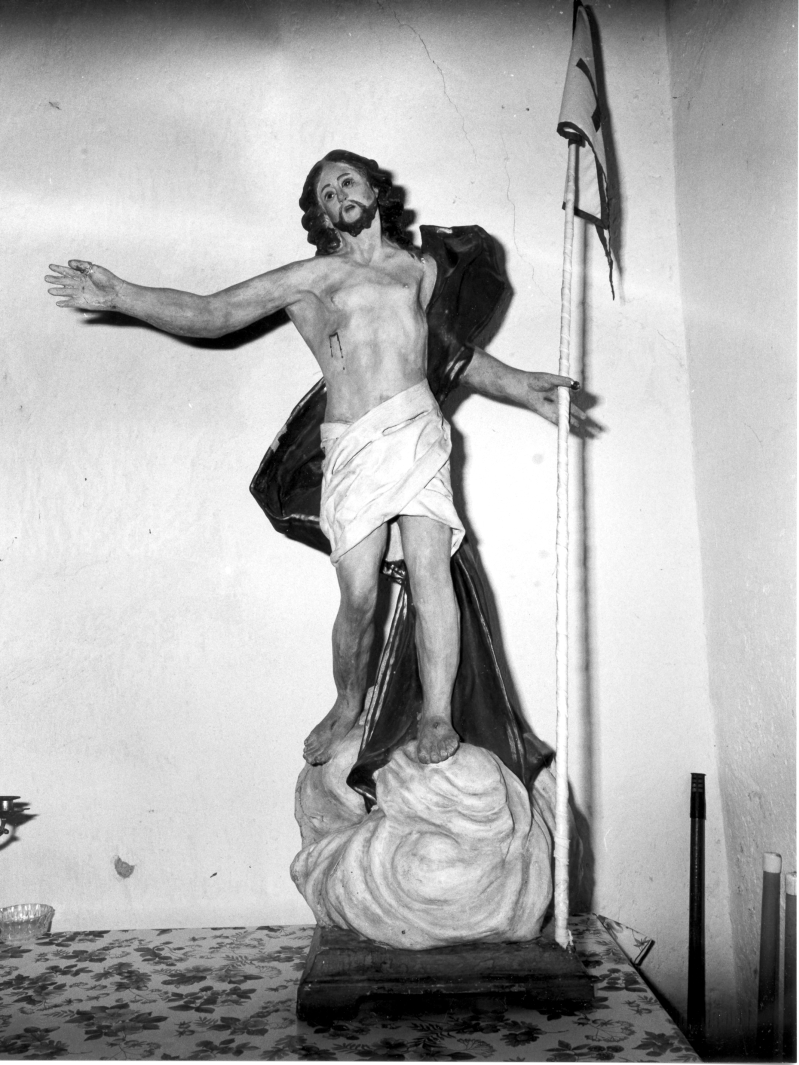 Cristo risorto (statua) - bottega campana (fine/inizio secc. XIX/ XX)