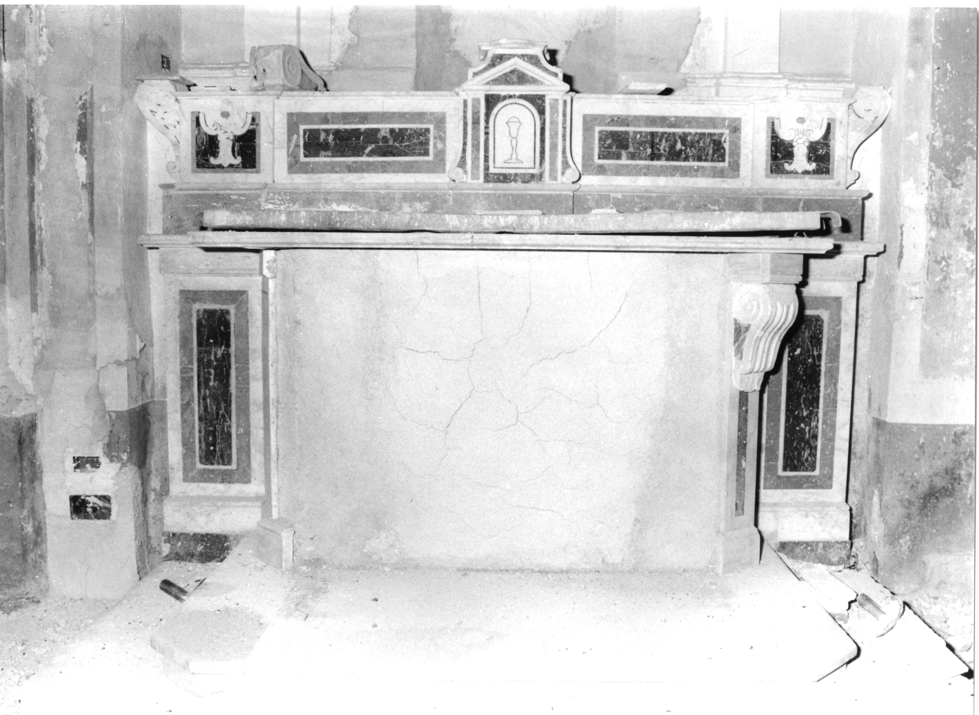 altare, serie - bottega campana (inizio sec. XX)