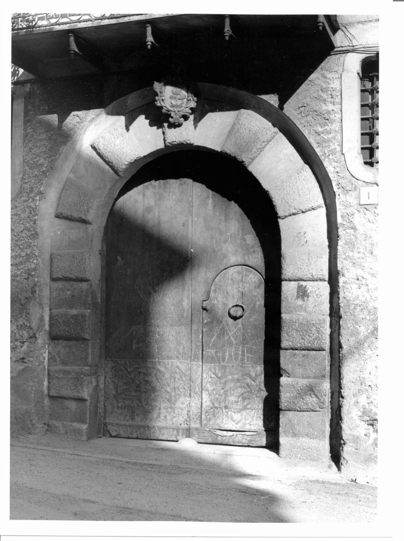 portale, opera isolata - bottega campana (metà sec. XVIII)