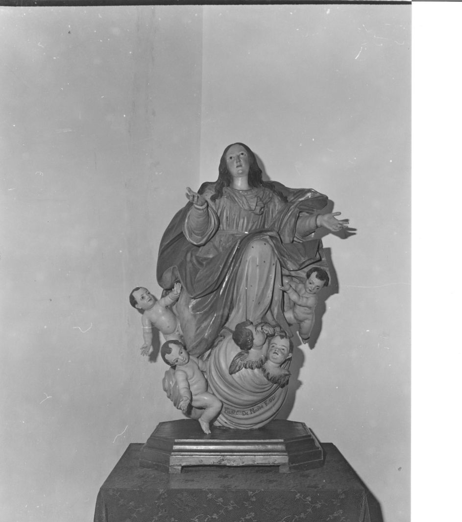Madonna Assunta (statua) di De Nardo Francesco (sec. XVIII)