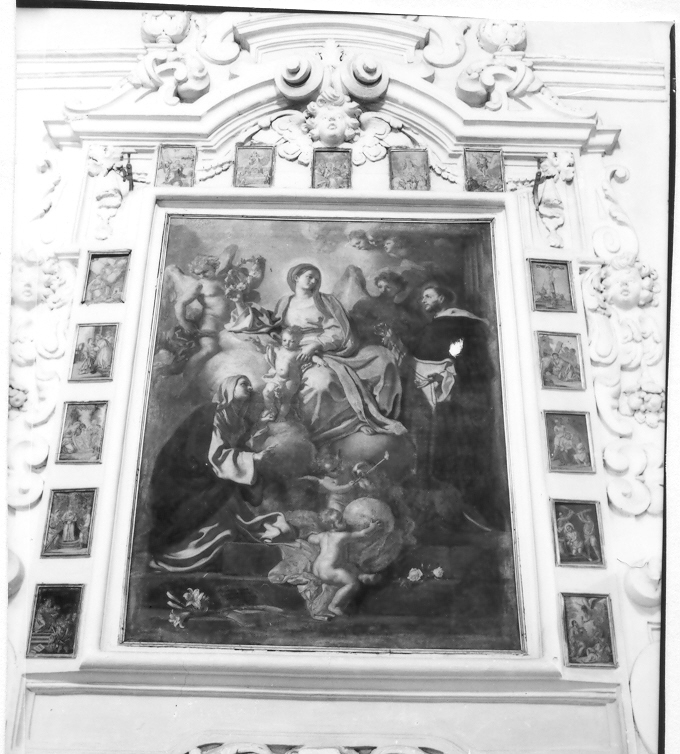 misteri del rosario (dipinto, elemento d'insieme) di Solimena Francesco detto Abate Ciccio (sec. XVIII)