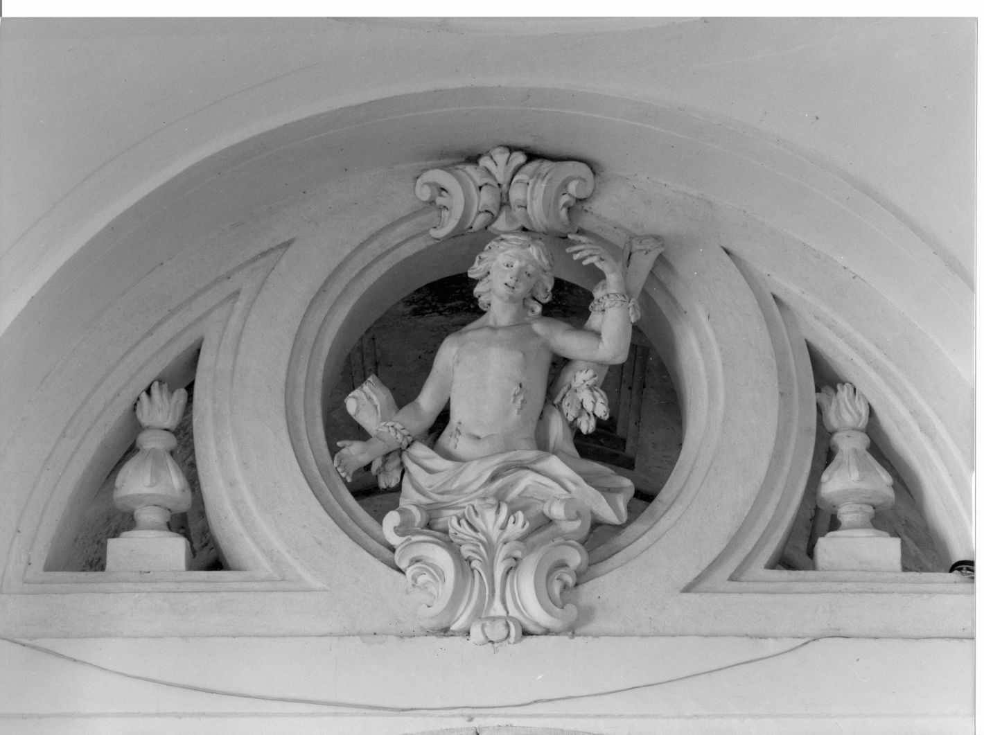 San Sebastiano (busto) - bottega napoletana (sec. XVIII)