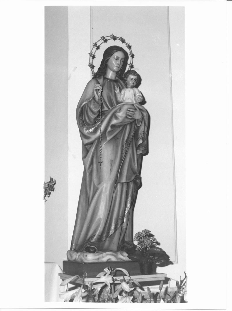 Madonna con Bambino (statua, opera isolata) - bottega di Ortisei (inizio sec. XX)