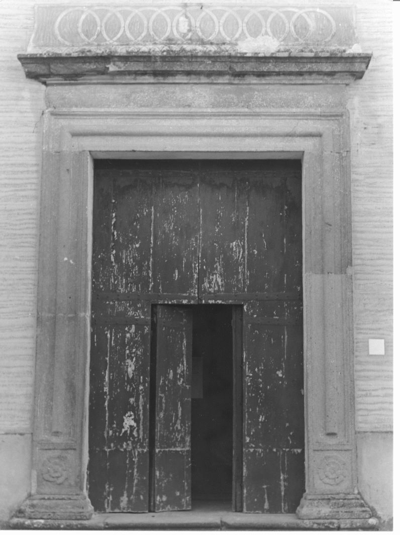 portale, opera isolata - bottega cilentana (secondo quarto sec. XVII)