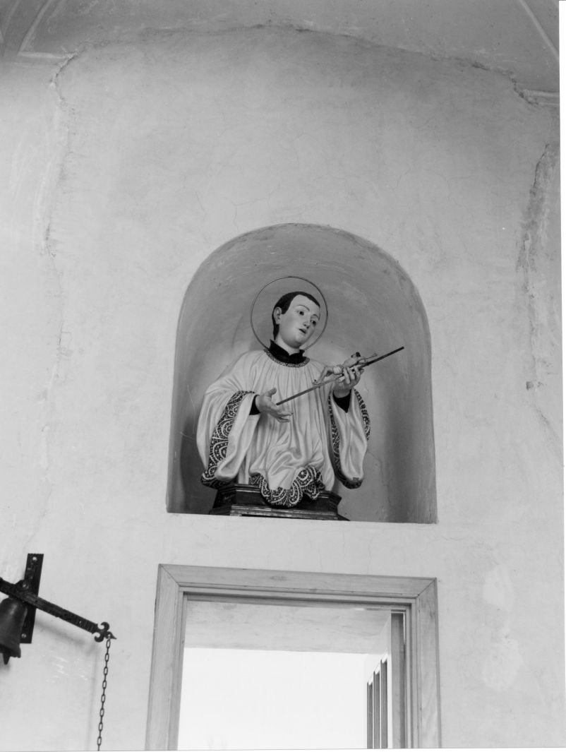 San Luigi Gonzaga (scultura) - bottega campana (sec. XIX)