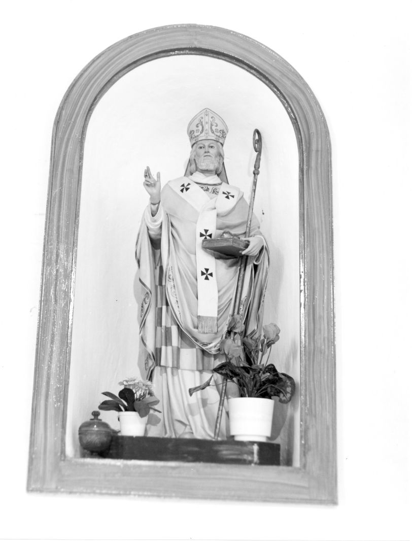 San Nicola di Bari (statua) - bottega campana (sec. XIX)