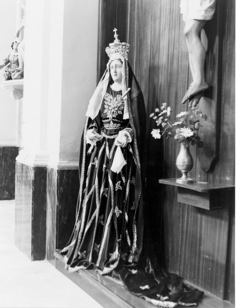 Madonna Addolorata (manichino) - bottega campana (sec. XIX)