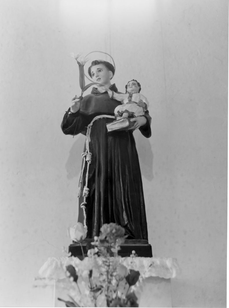 Sant'Antonio da Padova (statua) - bottega campana (sec. XIX)
