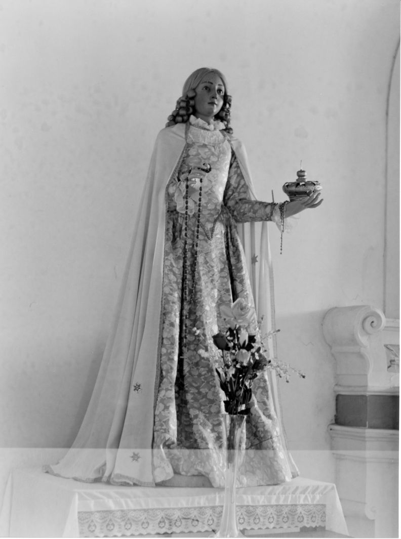 Madonna del Rosario (manichino) - bottega campana (sec. XIX)