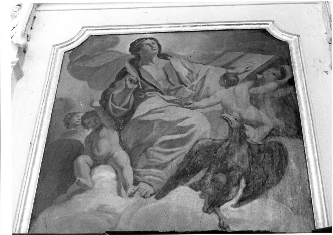 San Giovanni Evangelista (dipinto, ciclo) di Natale Carmine (sec. XVIII)