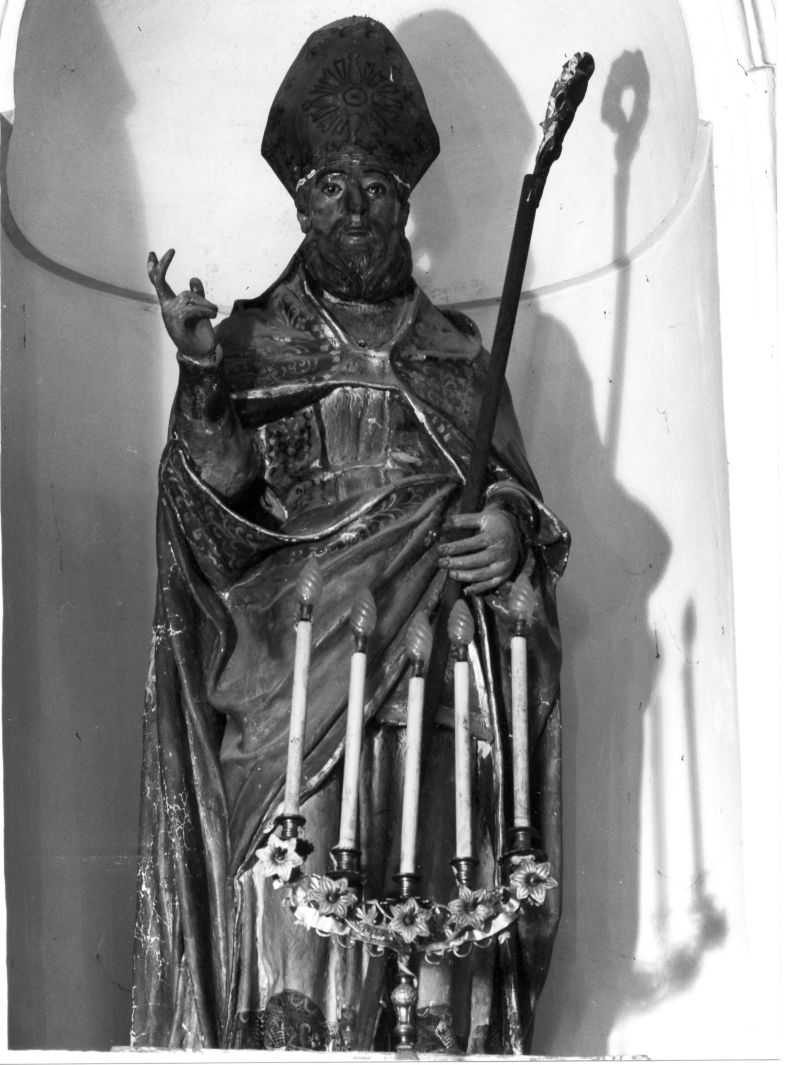 San Martino (statua) - bottega campana (prima metà sec. XVIII)