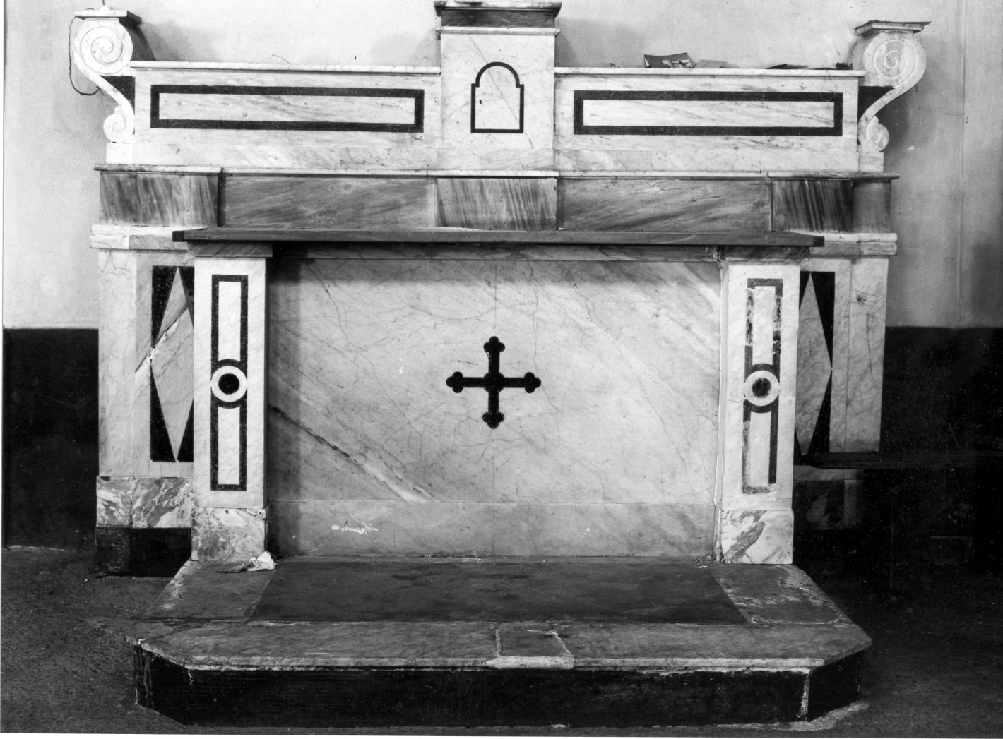 altare, coppia - bottega campana (fine/inizio secc. XIX/ XX)