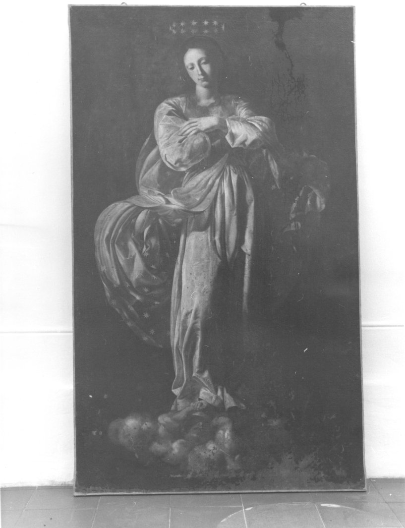 Madonna Immacolata (dipinto) di Caracciolo Giovanni Battista detto Battistello (prima metà sec. XVII)