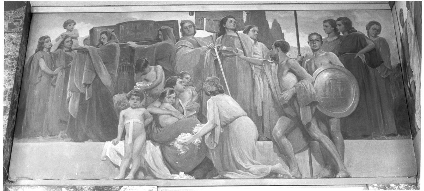 fregio (dipinto, ciclo) di Avallone Pasquale (sec. XX)