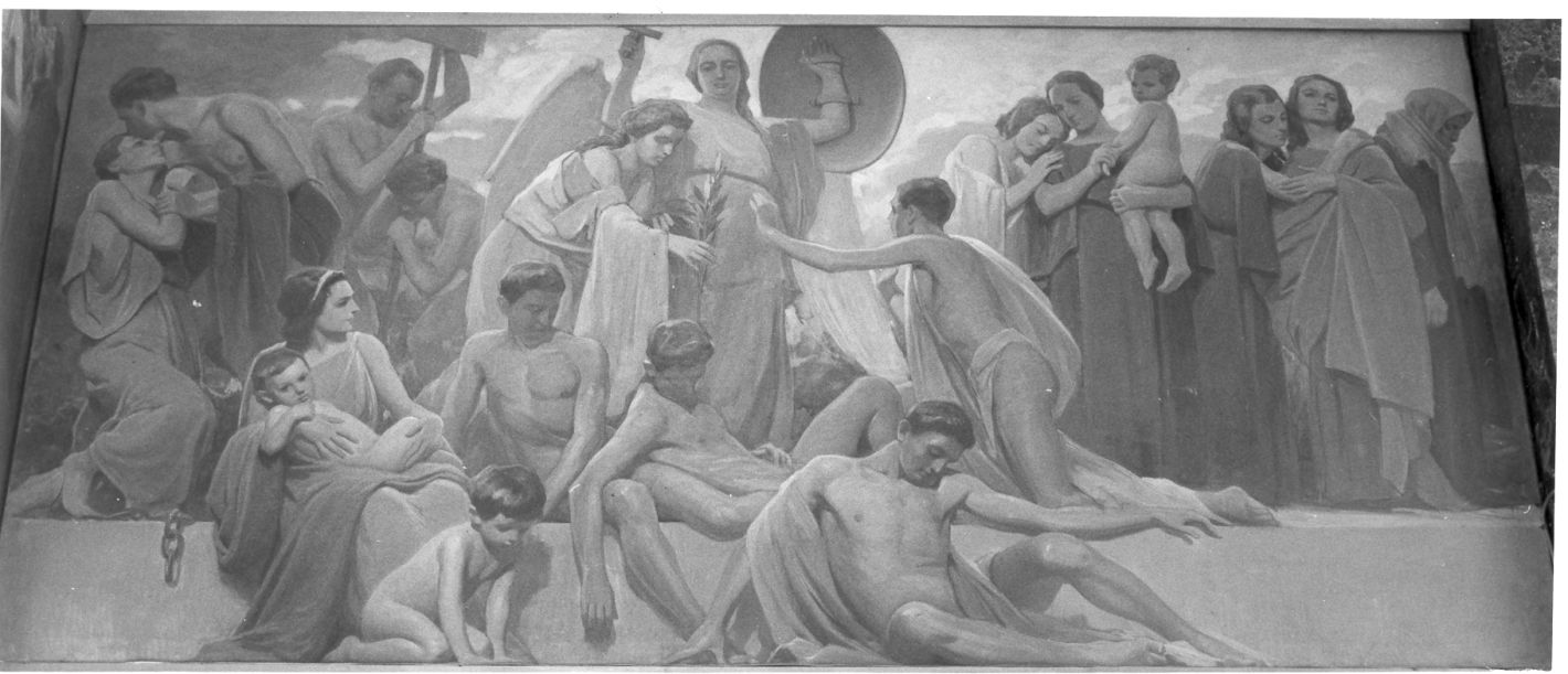 fregio (dipinto, ciclo) di Avallone Pasquale (sec. XX)