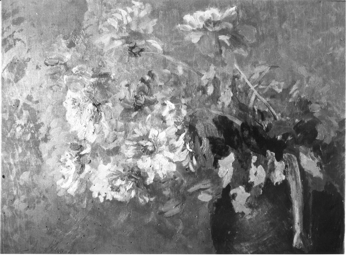 fiori (dipinto) di Napoli Olga (sec. XX)