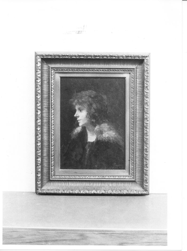 ritratto di donna (dipinto) di Capone Gaetano (sec. XIX)