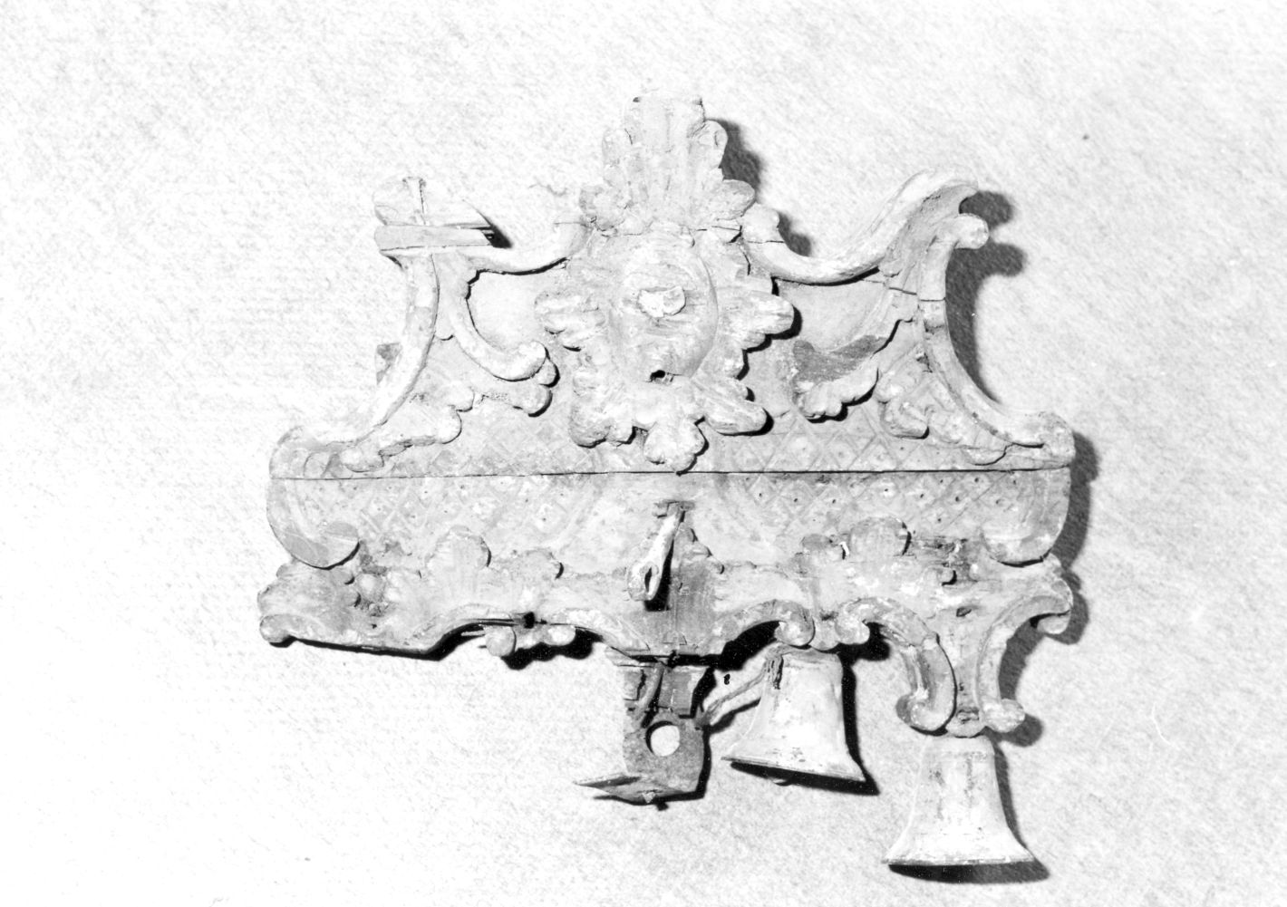campanella, frammento - bottega campana (sec. XVIII)