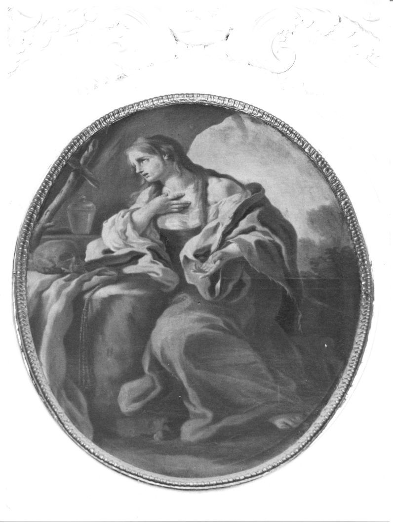 Santa Maria Maddalena penitente (dipinto) di Solimena Francesco detto Abate Ciccio (cerchia) (prima metà sec. XVIII)