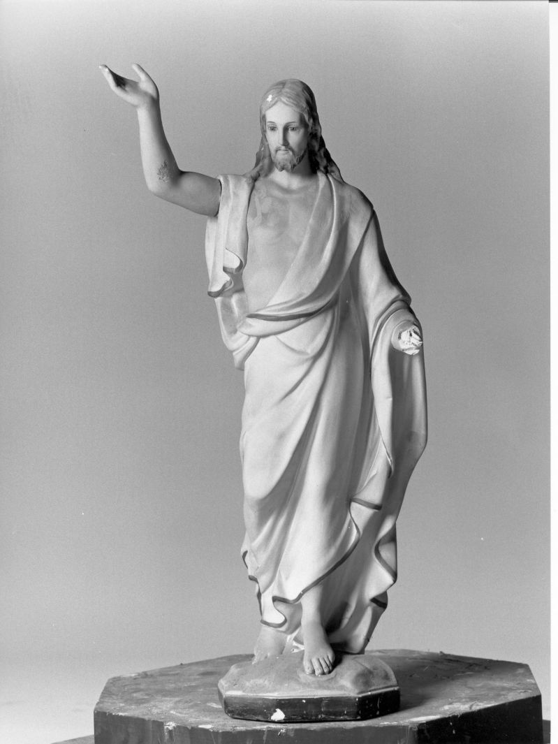 Cristo (statuetta) - bottega Italia meridionale (prima metà sec. XX)