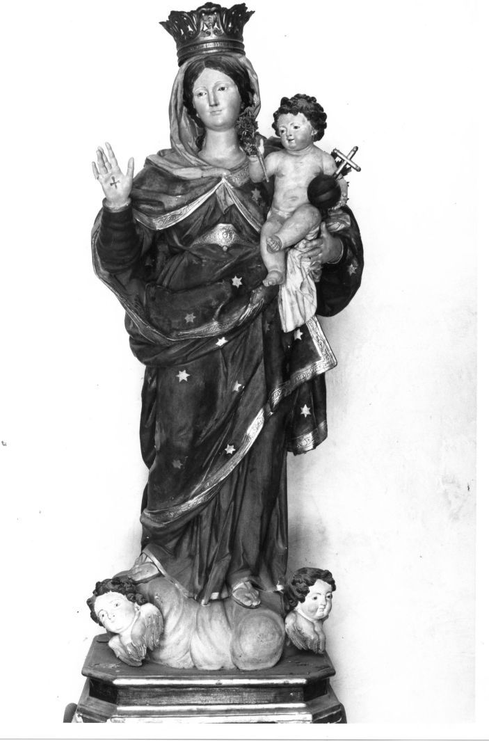 incoronazione di Maria Vergine (scultura) - bottega Italia meridionale (seconda metà sec. XVIII)