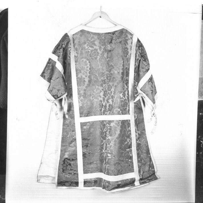 dalmatica, serie - manifattura Italia meridionale (fine/inizio secc. XIX/ XX)