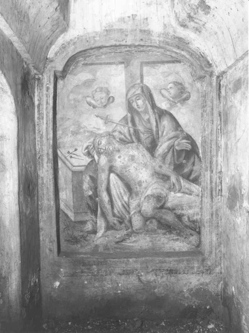 Pietà (dipinto, opera isolata) - ambito irpino (seconda metà sec. XVIII)