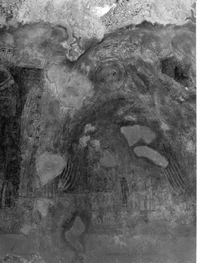 San Michele Arcangelo (dipinto, frammento) - ambito campano (fine sec. XIII)