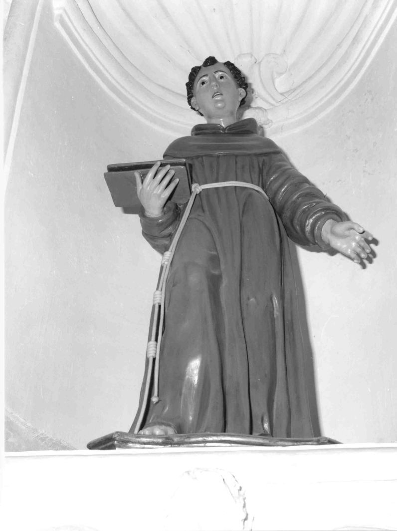 Sant'Antonio da Padova (statua) - bottega Italia meridionale (sec. XIX)