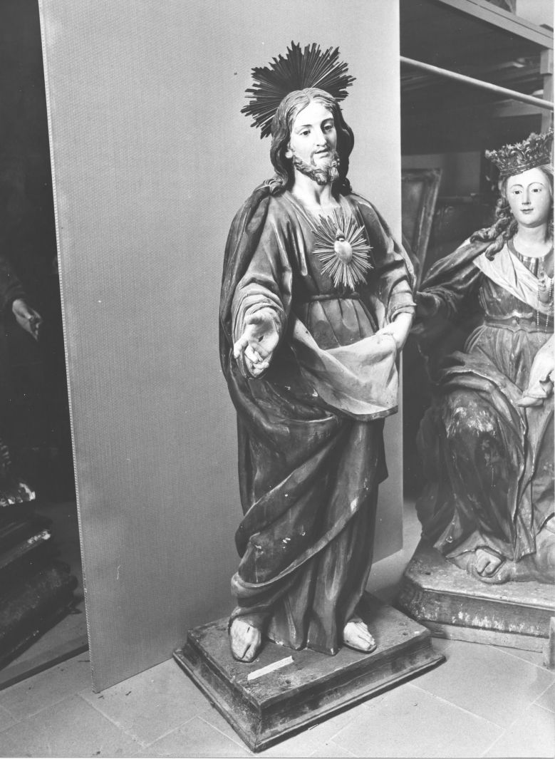 Sacro Cuore di Gesù (statua) - bottega campana (primo quarto sec. XX)