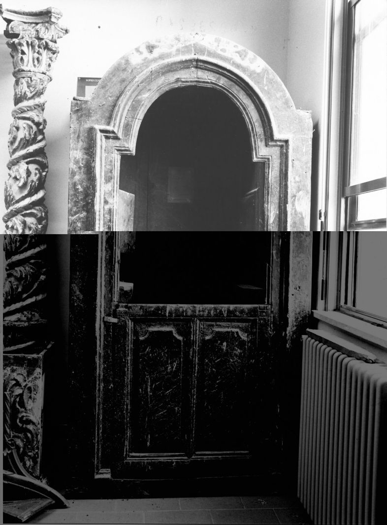 confessionale - bottega irpina (sec. XVIII)