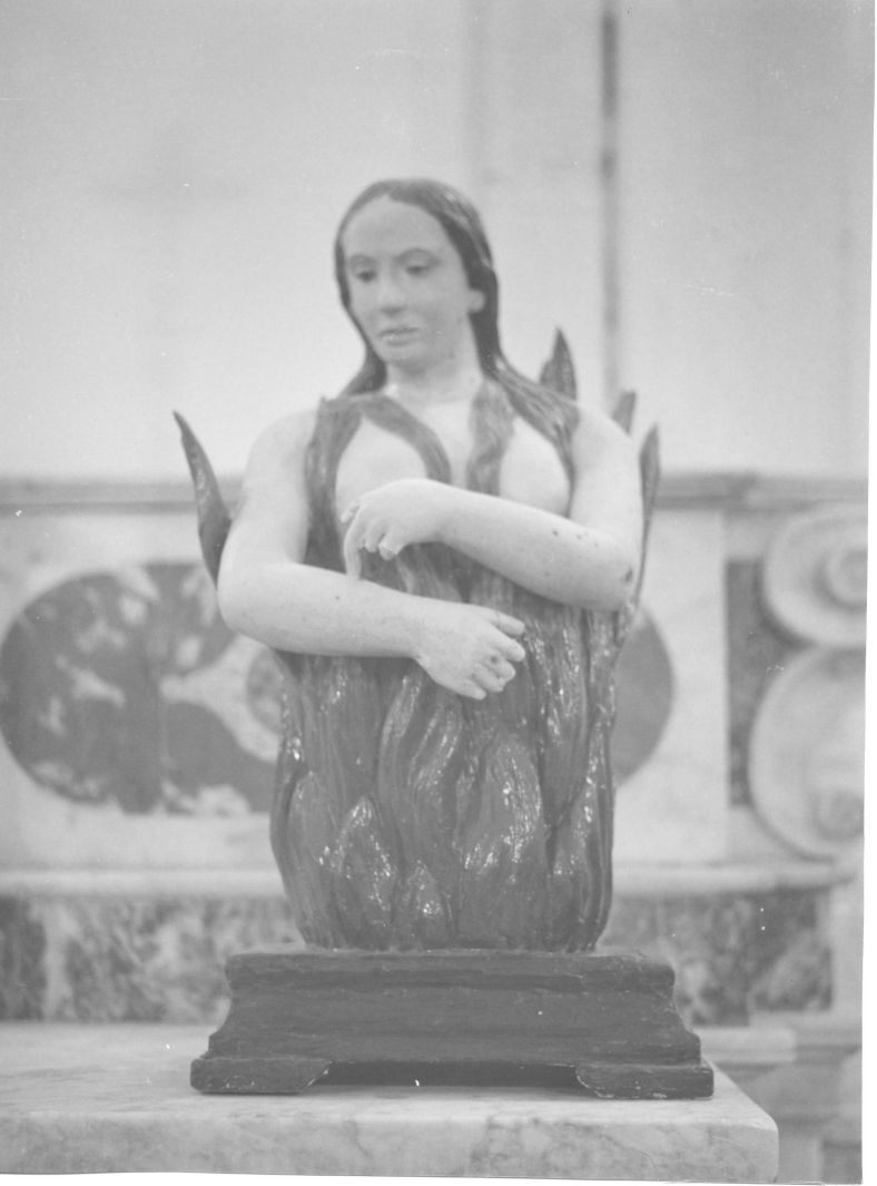 anime del purgatorio (scultura, coppia) - bottega irpina (fine sec. XIX)