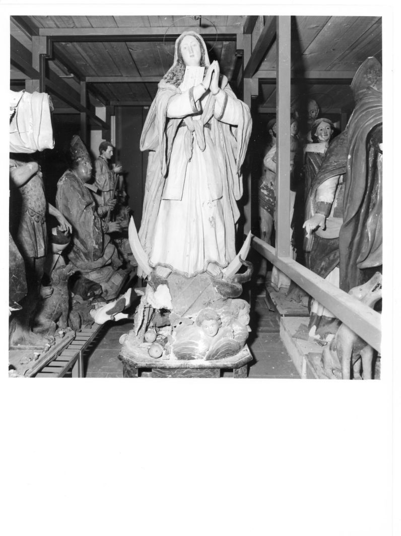 Immacolata Concezione (statua, opera isolata) - bottega campana (sec. XX)