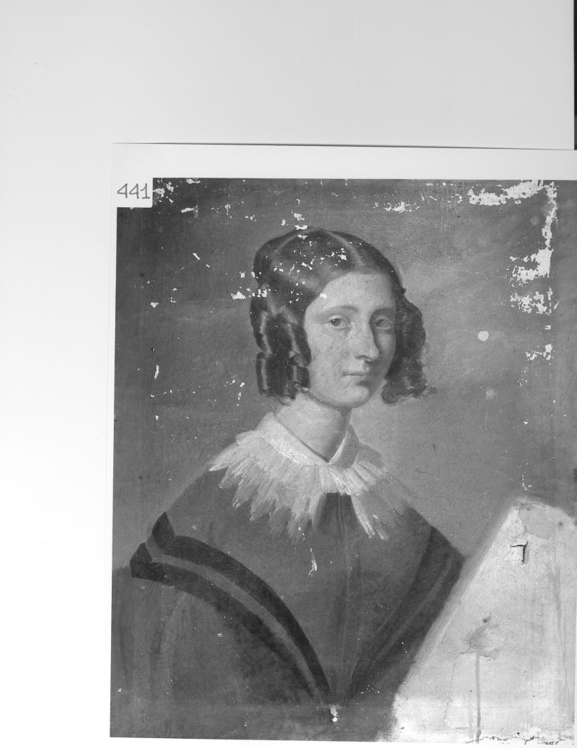 ritratto di donna (dipinto) - ambito Italia meridionale (sec. XIX)