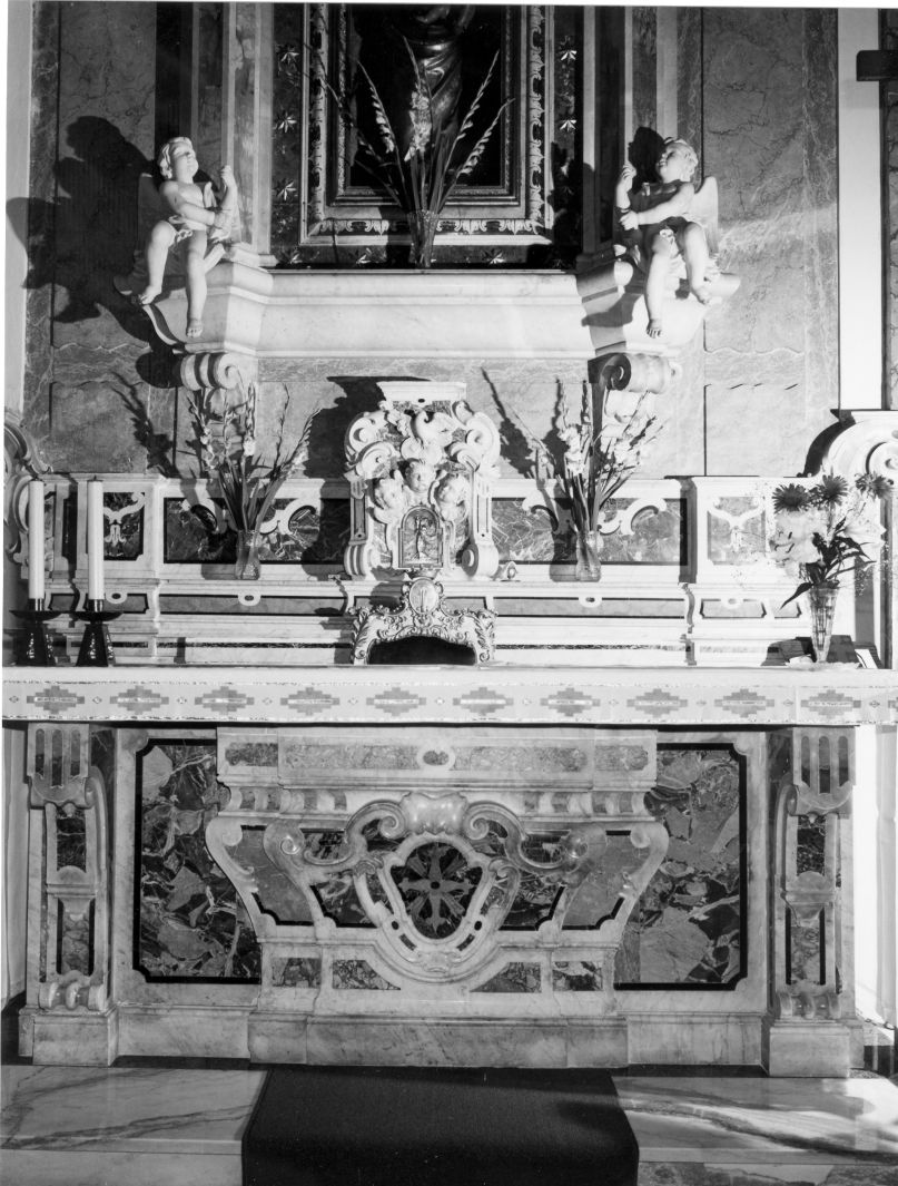 altare - bottega cilentana (prima metà sec. XVIII)