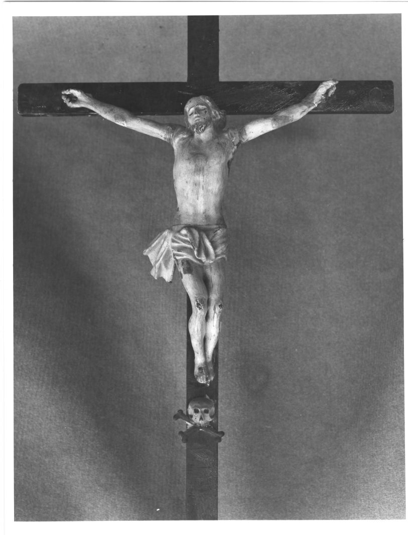 Cristo crocifisso (crocifisso) - bottega campana (sec. XVIII)